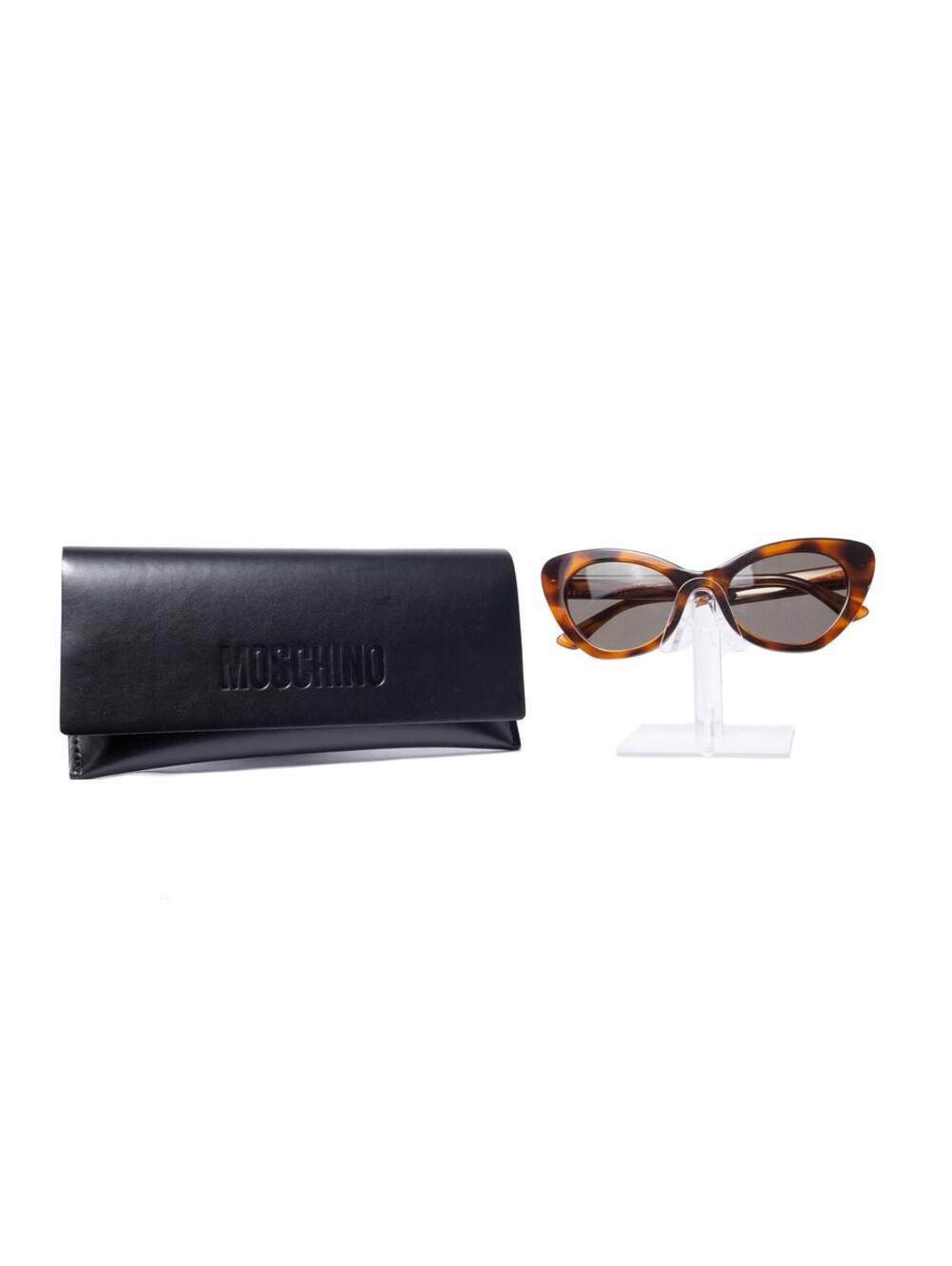 Moschino Tortoise Cat Eye Brown